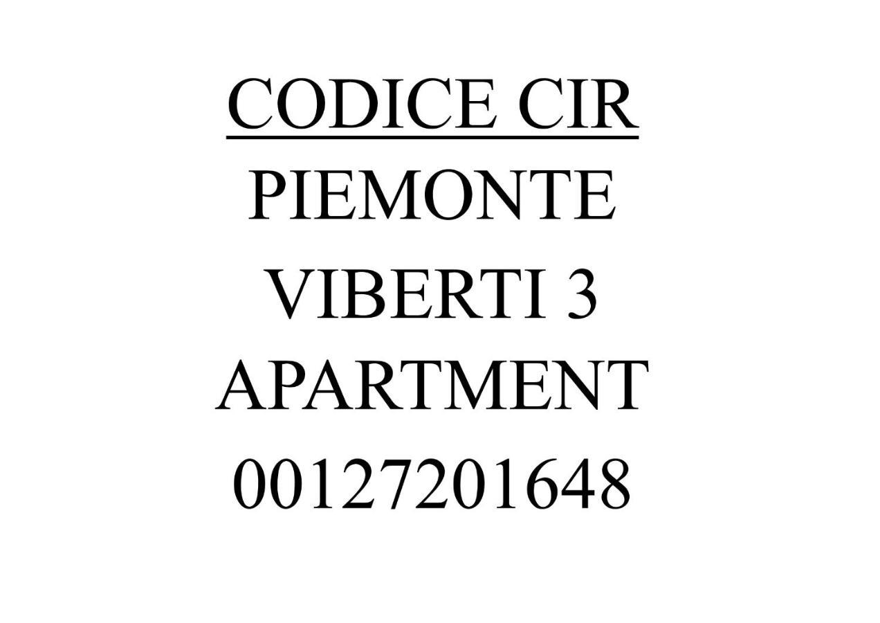 Viberti 3 Apartment Turín Exterior foto